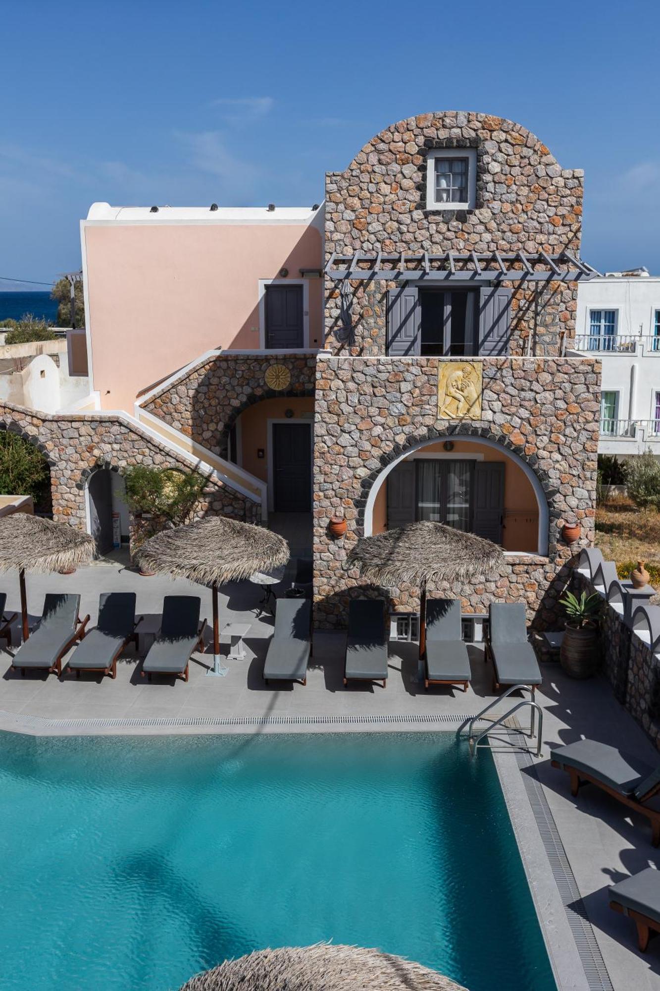 Polydefkis Hotel Kamári Extérieur photo